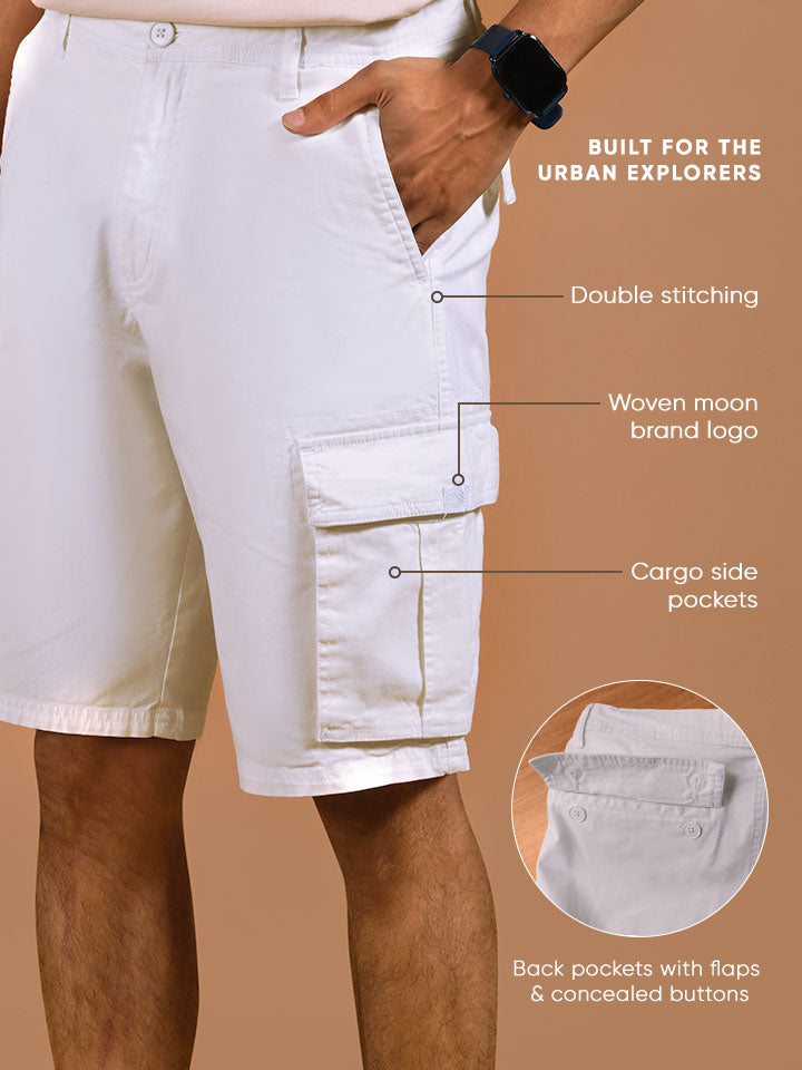 6-pockets Cargo Shorts - Downtown