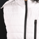 Puffer Jacket with Detachable Hood - Iceberg