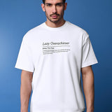 Oversized Tee - Lazy Overachiever