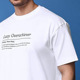 Oversized Tee - Lazy Overachiever