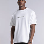 Moonstone White Moon Print Oversized Tee