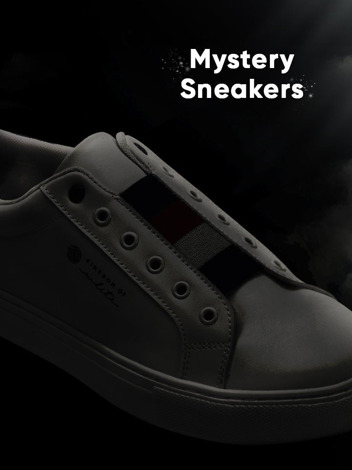 Mystery White Sneakers