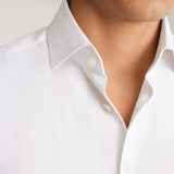 Giza Cotton Fully Taped Shirt - Reed
