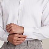 Giza Cotton Fully Taped Shirt - Reed