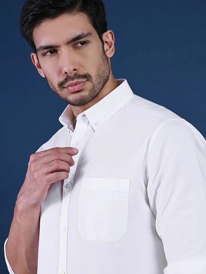 Royal Oxford Cotton Shirt - Replay