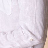 Mandarin Collar Cotton Shirt - Root In