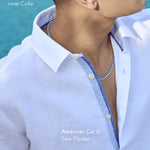Amalfi White Relaxed Fit Linen Shirt