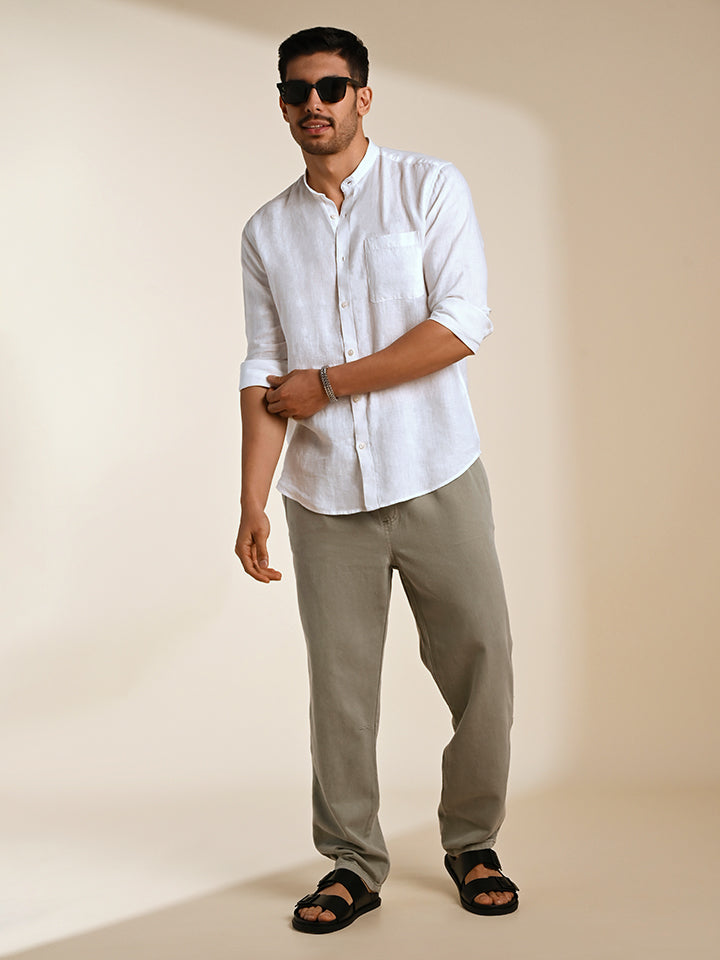 Luxurious 100% Linen Shirt - Zen