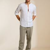Luxurious 100% Linen Shirt - Zen