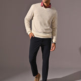 V-neck Full Sleeve Sweater - Den