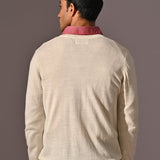 V-neck Full Sleeve Sweater - Den