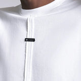Black & White quality stretch cotton Tshirt Mashup