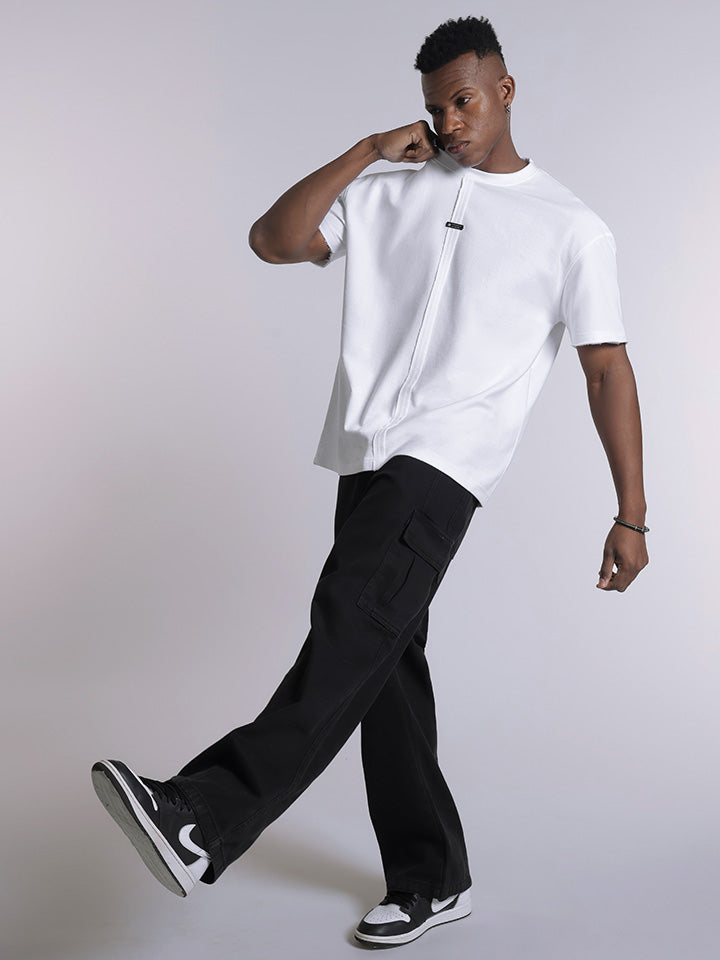 Parallel Oversized T-shirt- Flipside