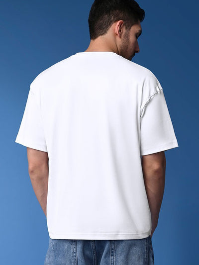 Denied White Lifestyle Oversized Tee