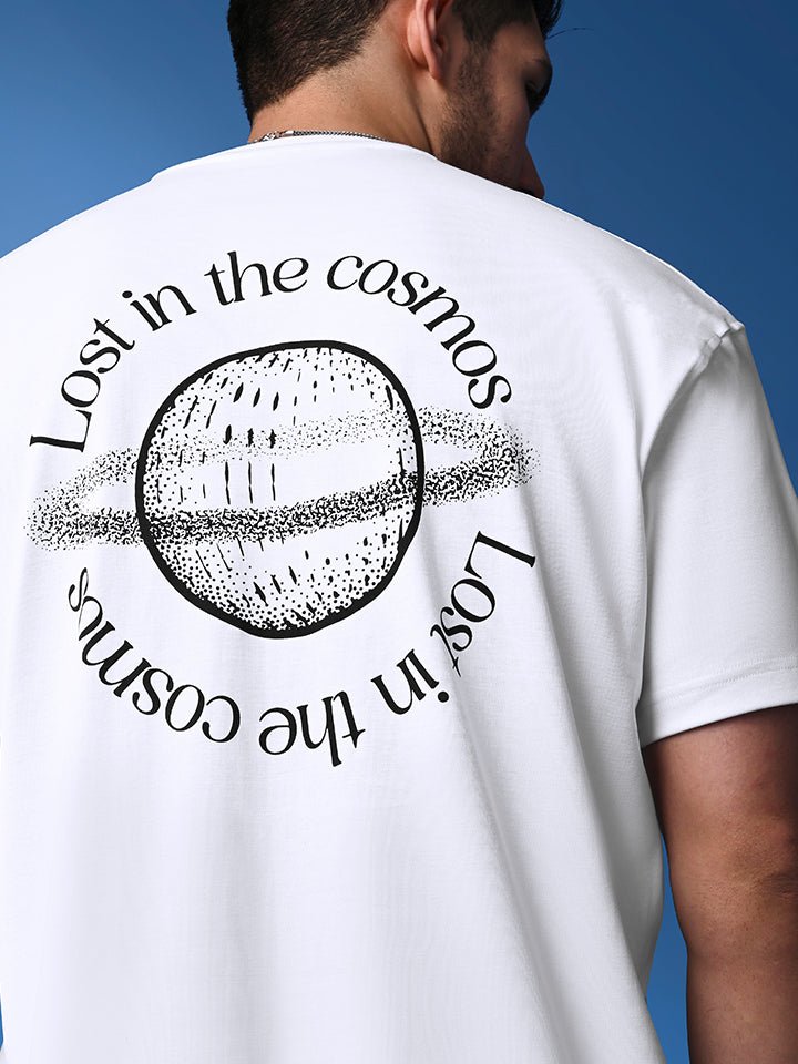 Oversized Tee - Cosmos Print
