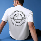 Oversized Tee - Cosmos Print