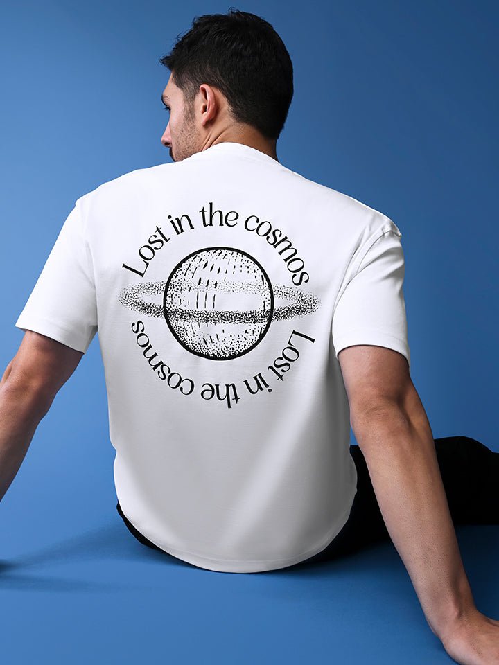 Oversized Tee - Cosmos Print