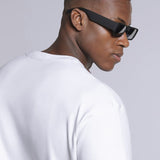 Black & White Cotton oversized t shirt - Mixtape