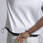 Mixtape White Athleisure Oversized T-Shirt