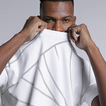 Orbit White Moon Print Oversized T-Shirt