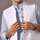 Sleeveless Bundi Jacket- Solace