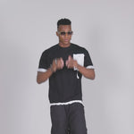 Black & White oversized t shirt