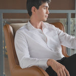 Daystart White Oxford Cotton Shirt