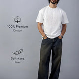 Stamps 100% Cotton Embroidered Tee