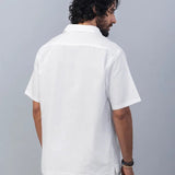Lumere Embroidered Cotton Linen Shirt